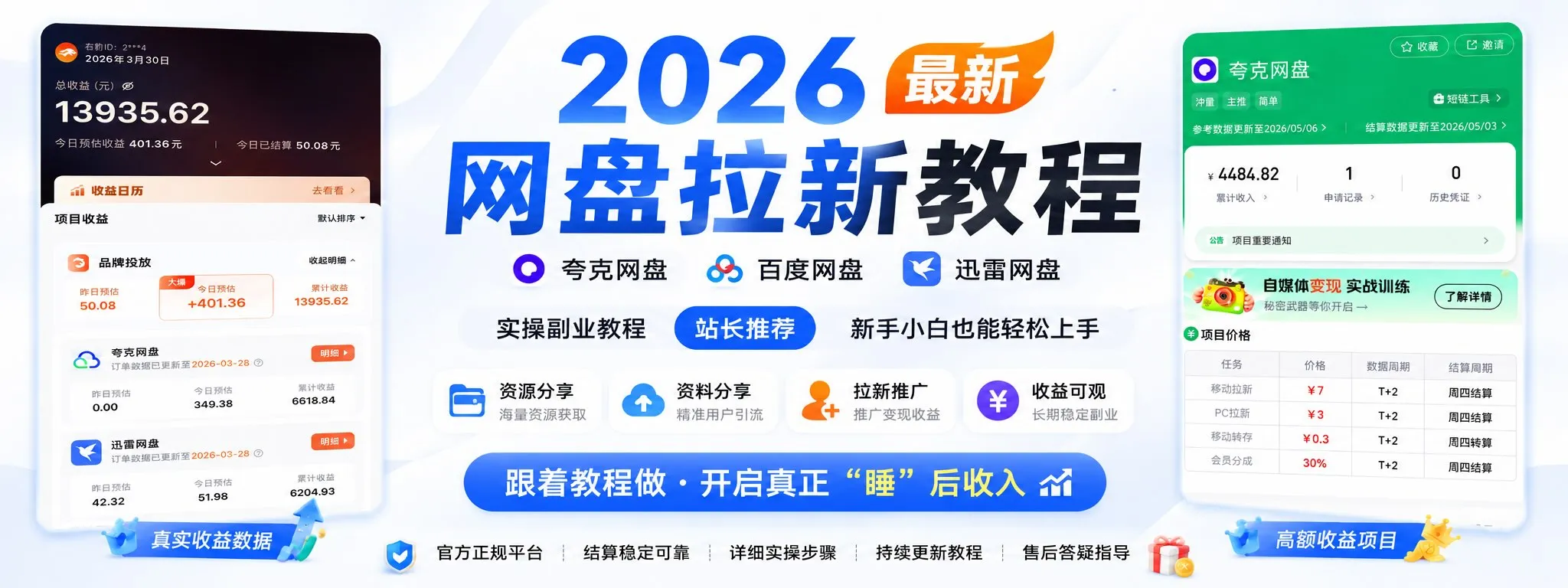 2026最新网盘拉新项目实操落地教程-阿吉项目网