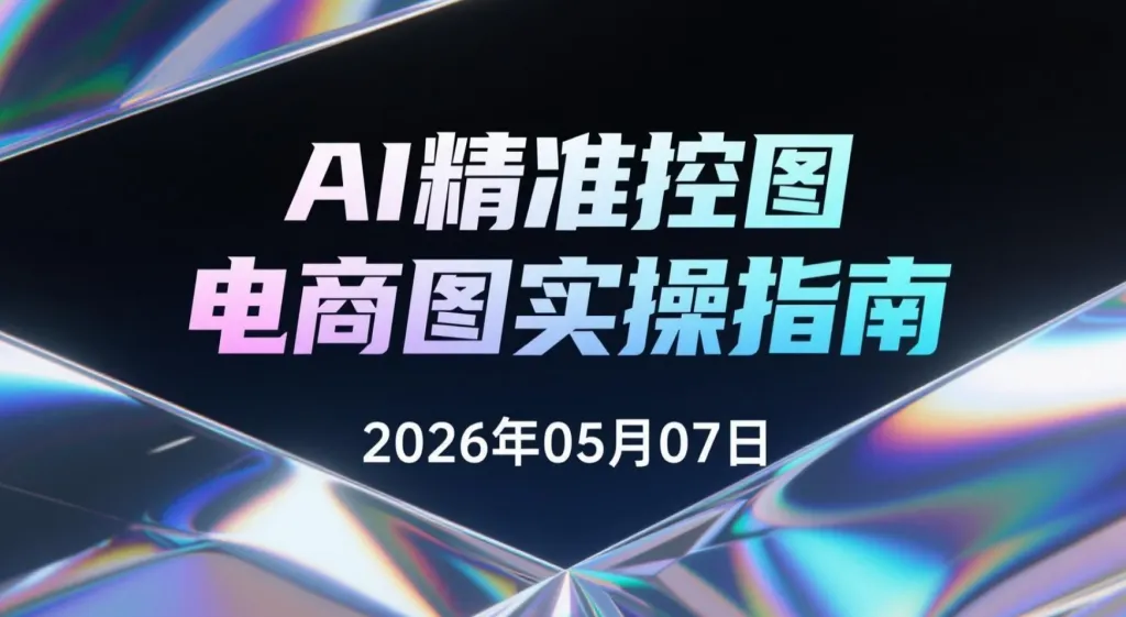 【2026.05.07】AI精准控图电商图实操指南：豆包关键词+PS色块分区+即梦合成高级产品视觉流程-阿吉项目网