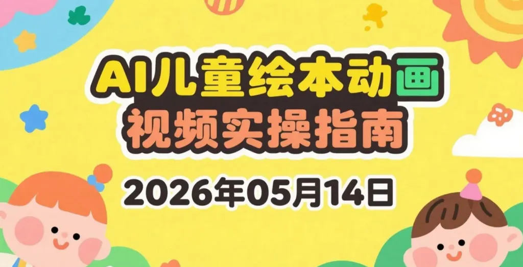 【2026.05.14】用剪映+豆包+即梦3.0制作儿童绘本动画视频实操指南-阿吉项目网