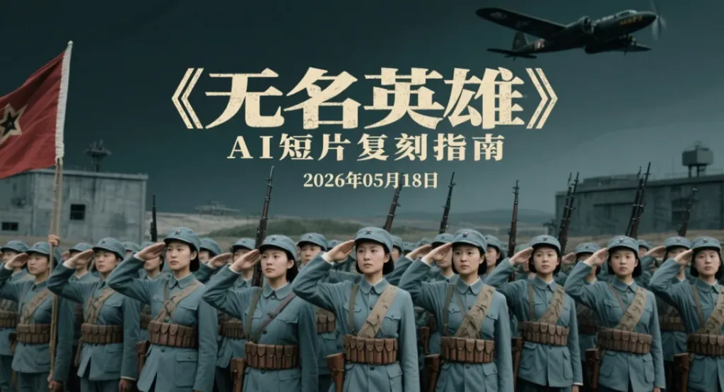 【2026.05.18】《无名英雄》AI短片复刻指南丨无线画布玩法全过程-阿吉项目网