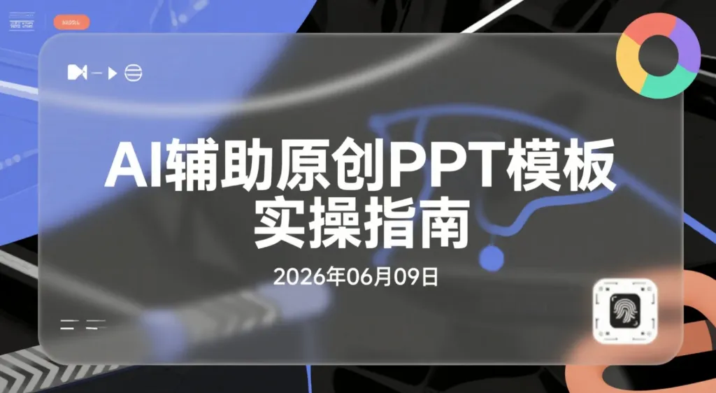 【2026.06.09】AI辅助原创PPT模板实操指南：批量制作高需求虚拟产品的变现思路-阿吉项目网
